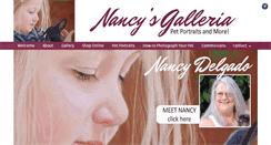 Desktop Screenshot of nancysgalleria.com